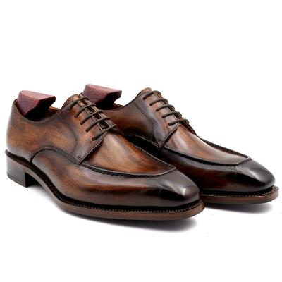 China Deodorization Co. Wholesale Goodyear Welted Handmade Office Shoes Men's Classic Leather Shoes for sale