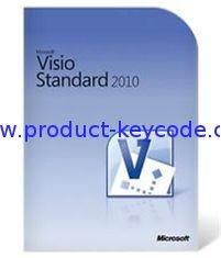 China Microsoft Office-Produkt-Schlüsselcodes für Standarddownload Visios 2010 zu verkaufen