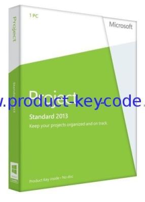 中国 プロ マイクロソフトのプロジェクトのオフィス製品のキー コードの標準 2013 年の 100% 元の FPP のキー 販売のため