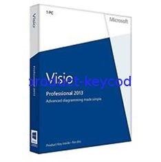 中国 標準 2013 FPP マイクロソフト・オフィス プロダクト キー コードの Visio の本物の有効 販売のため