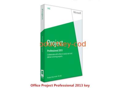 Chine Codes principaux de produit de Microsoft Office, professionnel de projet de Microsoft Office 2013 à vendre