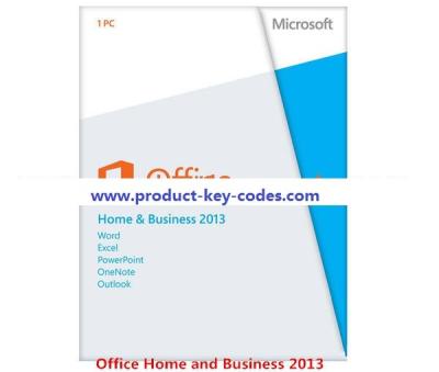 China Llave de la activación del producto del ms para el hogar y el negocio 2013 de Microsoft Office en venta