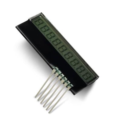 China Custom ML1001F-2U 9 Segment Digit 7 Segment LCD Tooth TN LCD Display Module Panel Custom for sale