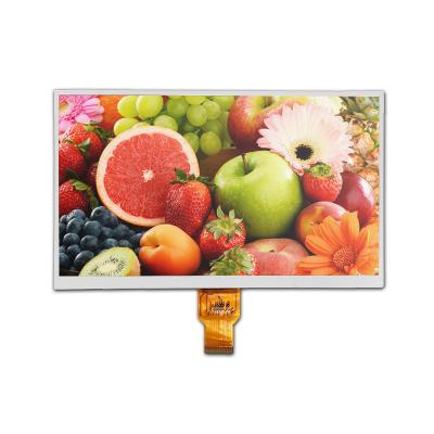 China 10.1 Inch 1024x600 Resolution TFT LCD Panel TTL LCD Display and LCD Touch Screen with 250 Luminance 10.1 inch for sale