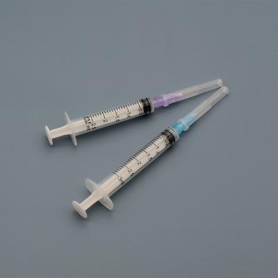 China 2ml 2.5ml 3ml syringes of hypodermic injection hypodermic injection for sale