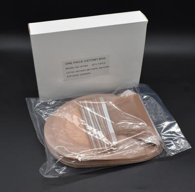 China Nonwoven Medical Disposable Colostomy Pouch 85mm Stoma Ostomy Bag for sale