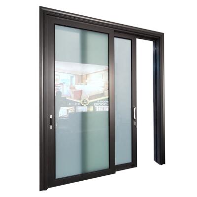 China Waterpfoof Awards Best Aluminum Frame Glass Door for sale