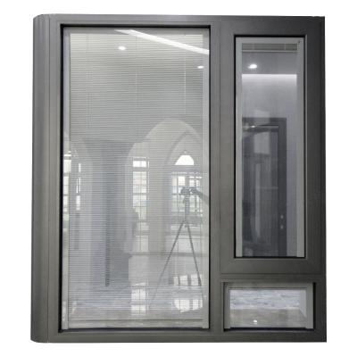 China Fixed Soundproof Large Size Fixed Aluminum Corner Window for sale