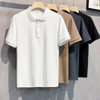 China 100 Men's Polo Shirt Brand Quality China Factory High Quality Casual Summer Your Own Design Anti-wrinkle Cotton Pique Custom Men for sale