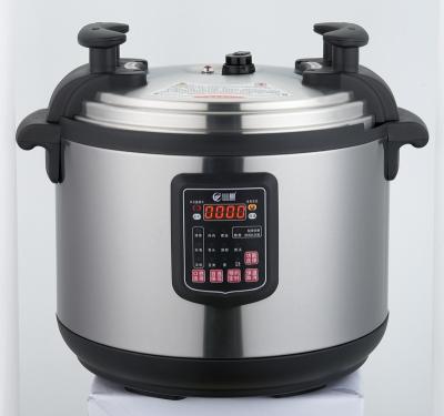 China Commercial High Performance Smart Kitchen Appliance Multifunctional Stainless Steel Soup Pot Electric Pressure Cooker 25L for sale