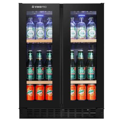 China Vinopro Commercial Top Sale Custom Best Commercial Refrigerator 96L Compressor Air Cooling Wine Cabinet for sale