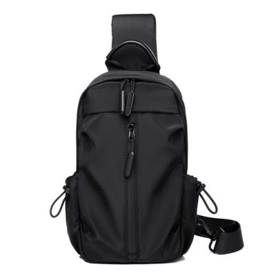 China PU whole sales water proof cross body bag chest bag single shoulder bag for men for sale