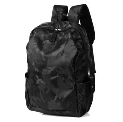 China With USB men backpack bag in nylon material student laptop backpack for men backpack bag for sale