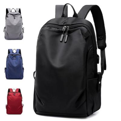 China With USB 2021 new men's backpack trend casual men's backpack student school bag for sale