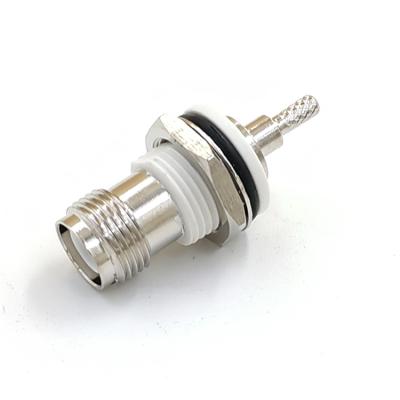 China Custom Antenna Factory RP TNC RF Coaxial Female Connector Crimp RG316 for sale