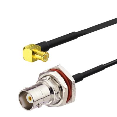 China Right Angle MCX Male To BNC Female For Cable Assembly RG174 KTTD01-1029 for sale