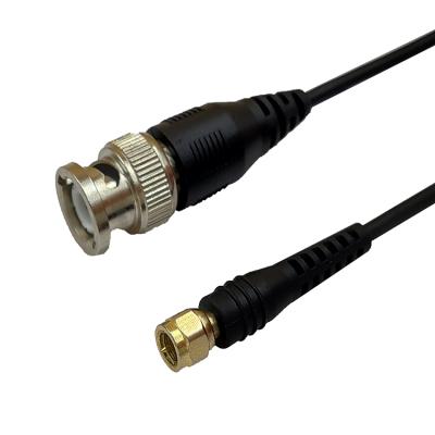 China Compatible Automotive Custom Microdot 10-32 Connector Male To BNC Male Pigtail RG174 Cable 1m 3m 5m 10m for sale