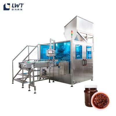 China Automatic Mushroom Sauce Filling Machine Seasoning Sauce Filling Equipment for sale