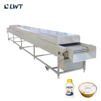 China Esterilizador de alimentos enlatado de acero inoxidable Máquina de esterilización UV de tipo túnel en venta