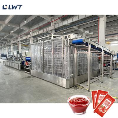 중국 Bag Tomato Sauce Cooling And Drying Production Line 판매용