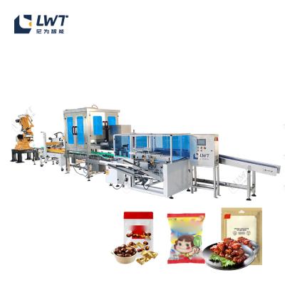 Chine Machine d'emballage en carton de la ligne de production de bonbons / chocolat / fromage à vendre