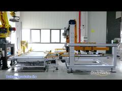 Bag Pet Food Palletizer System Packaging Production Line Equipment