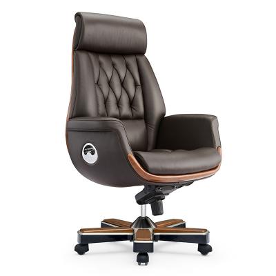 China Executive Office Chair Personal Computer Chair Office Swivel Chair Manager Chair Business Chair Leather Boss Chair Swivel Chair for sale