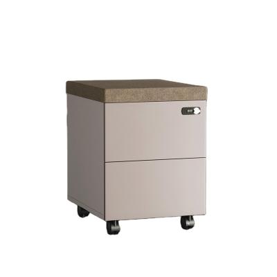 China Other Vertical Modern Mobile Office Wooden Pedestal Filing Cabinet 2 Drawer Office Furniture File Cabinet for sale