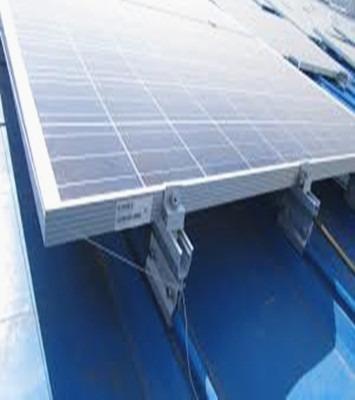 China Commercial Freestanding Metal Roof Rail Solar PV Rack System for sale