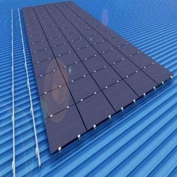 China Home Or Factory Commercial Aluminum Solar PV Panel Mounting System For Rooftop for sale