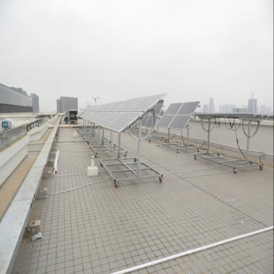 China 20-25 Years Adjustable Solar Panel Pole Ground Mounting System for sale