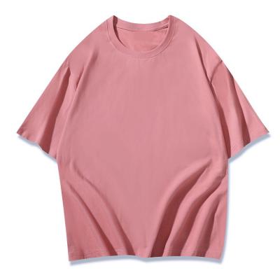 China 100% OEM Factory Direct Sale Anti-Wrinkle and Custom Large Cotton Focusrite Large Round Neck T-Shirt Shirt for Man for sale