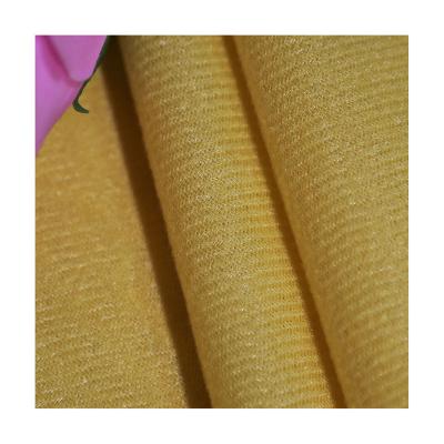 China Tear-Resistant Manufacturer Processes and Customizes 2021 Spring and Autumn Home Textile Bedding Fabric Yellow Compound Terry Towel for sale