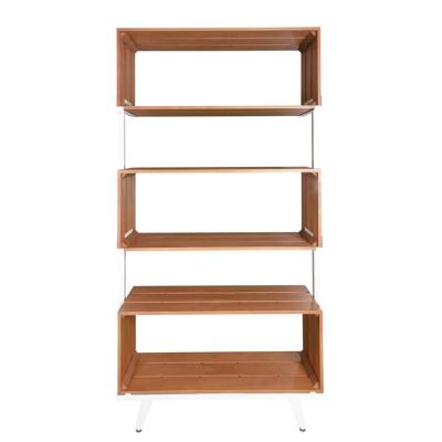 China Custom Merchandise Display Cabinet W90cm Deploying On Legs H180cm Store Cabinet Display Rack Retail Store Shelves for sale