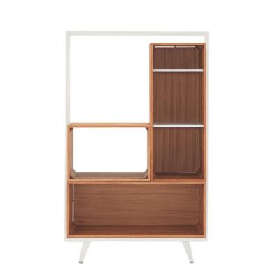 China Deploying Merchandise Console Cabinet Clothing Store Cabinet Display Rack Custom Retail Store Shelves for sale