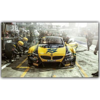 China Sports Car Abstract Poster Decoration Canvas Paintings Car Pictures Home Wall Art For Living Room Home Decor (No Frame) for sale