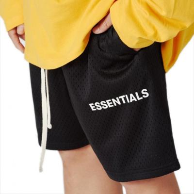 China Anti-wrinkle 2023 new design summer sports shorts fashion printed drawstring mesh shorts sportswear for sale