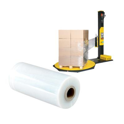 China Cheapest Pallet Packaging Shrink Plastic Lldpe Moisture Proof Wrap Wrapping Film Stretch Roll for sale