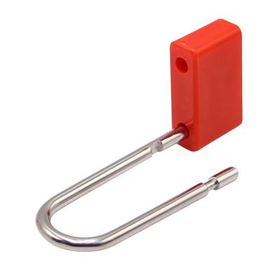 China Bank Bags Airline /Containers and Trucks Manufacturer Custom Disposable Lock Safety Padlock Plastic Seal Airline for sale