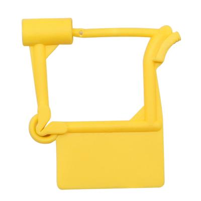 China Self Locking Security Seal PM-PD8201 Disposable Plastic Padlock Security Seals For Crash Carts for sale