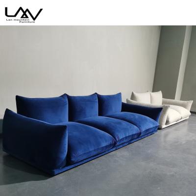 China Modern Minimalism Design Multi-Seat Living Room Sandbag Italian Sofa Hotel Full Comfortable Lazy Marenco Sofa for sale