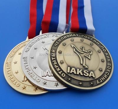 China Custom Europe Souvenir Medal, Challenge Metal Medal for Russia, Sport Game Medal with Ribbon for sale