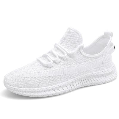 China Yeezy Comfortable Casual Mesh PVC Mens Sneakers Breathable Running Shoes for sale