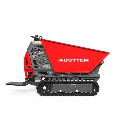 China Farms OEM Factory Full Hydraulic Rubber Gas Tracked Motorized Mini Loader Dumper Truck With Honda/Ducar /B &S Engine for sale