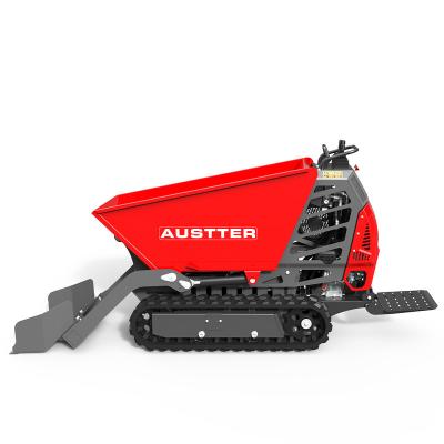 China Farms Euro-V State /EPA Approved 500Kg Gasoline Engine Small Track Rubber Track Dumper for sale