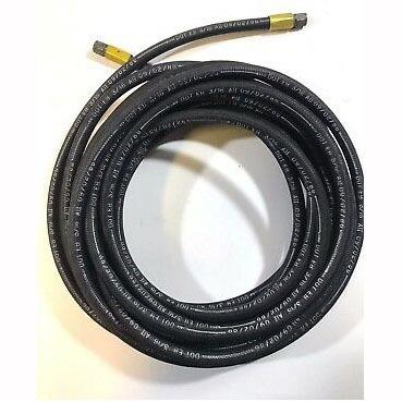 China Textile Covered Wire Braided Hydraulic Hose R5 3/16