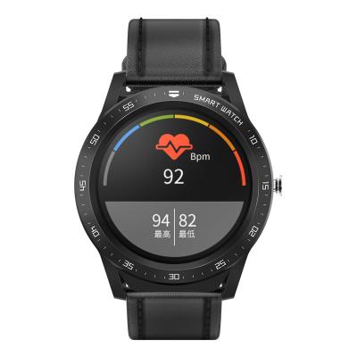 China Smart Waterproof Bluetooth Sports Watch Ip67 Call Heart Rate Blood Pressure Fitness Tracker Ts06 With Leather Strap Optional for sale