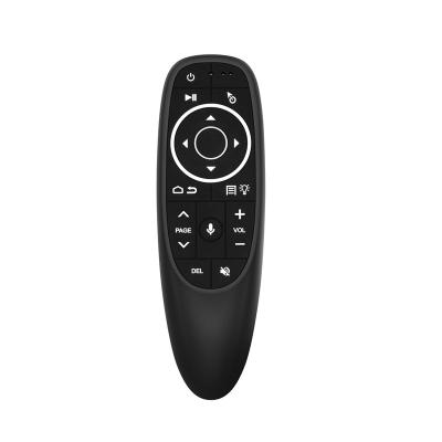 China 2.4G TV Box Controller G10S Air Wireless Mouse Pro with Backlit Support Voice Search Motion Sensing and IR Learning Remote Control for sale