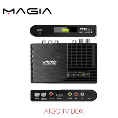 China Full HD ATSC PVR Digital Decoder For USA Mexico Korea TV Broadcast With PVR Time Shift Media Player Free To Air TV Receiver Box for sale