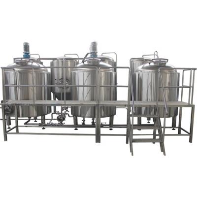 China Brewpub Micro Beer Brewery Restaurant 2000L Brewery System 20BBL Brewery Beer Brew Equipment for sale